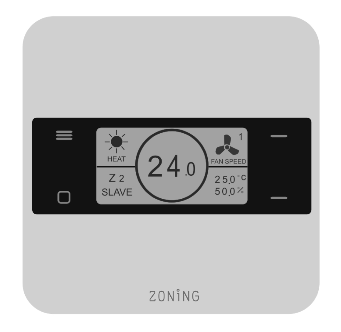 termostato ZEUS bianco